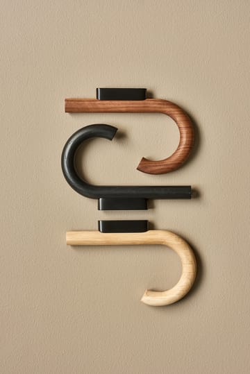 Hook haak 19 cm - Eikenhout-zwart - Gejst