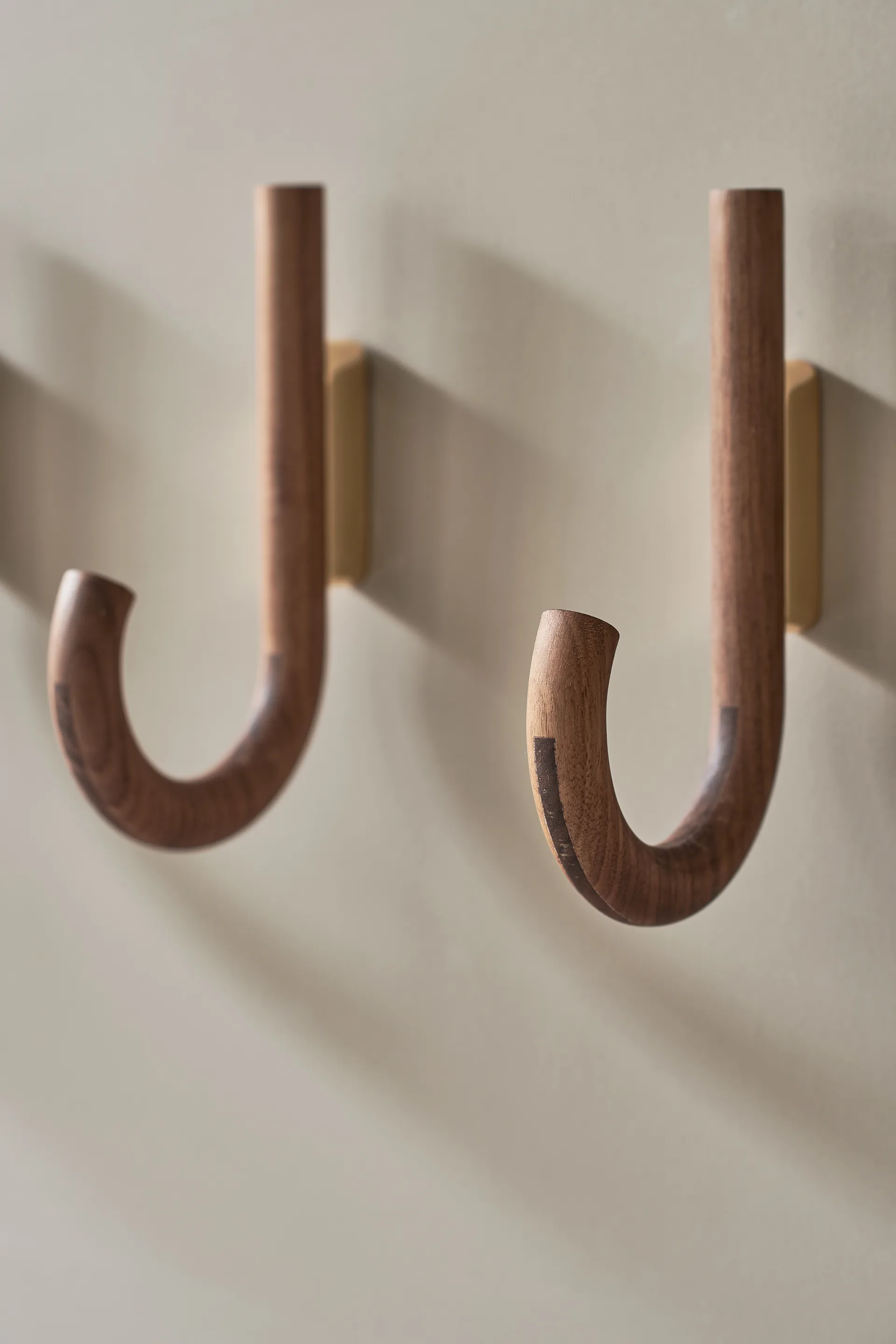 Hook haak 19 cm, Walnoot-messing Gejst