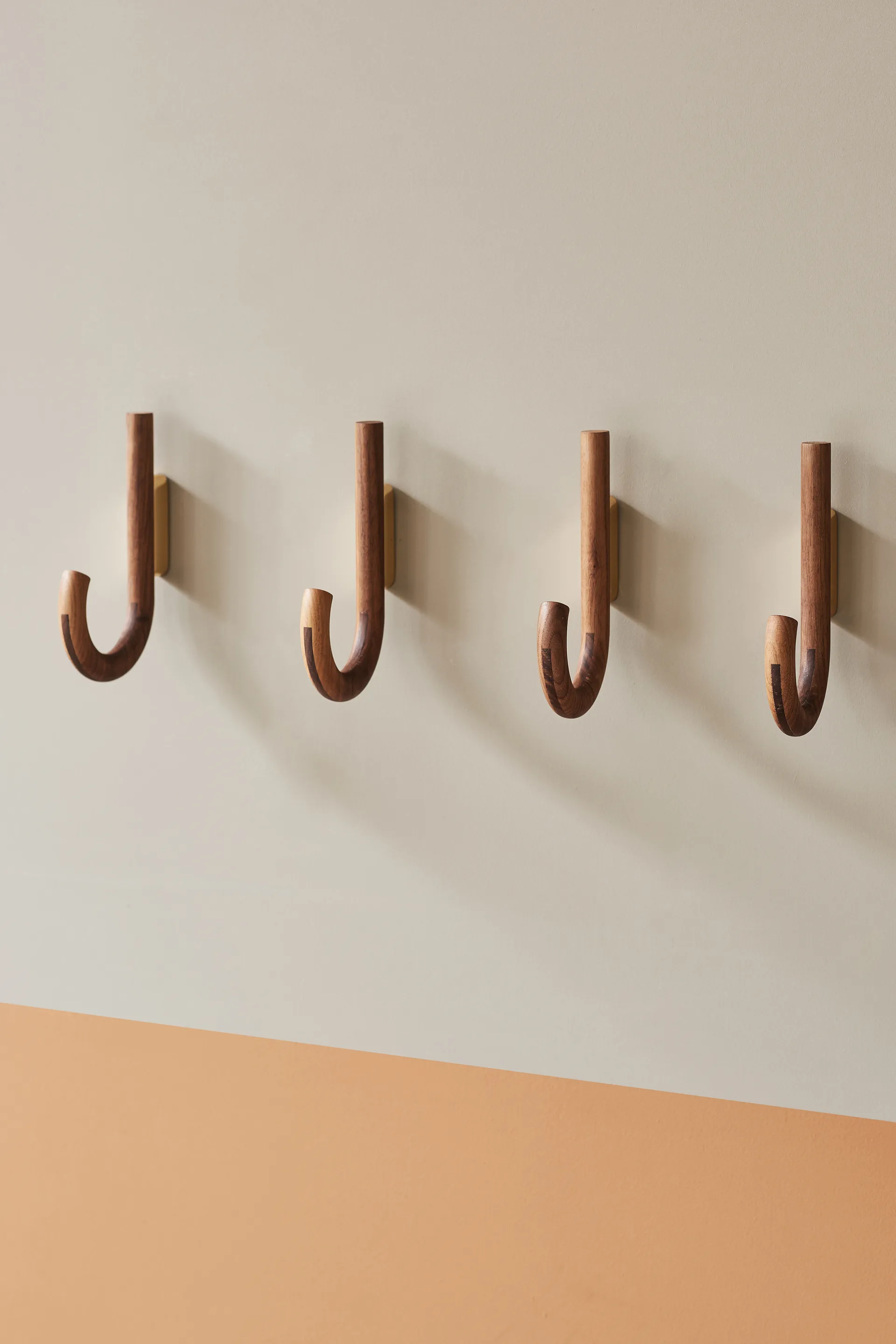 Hook haak 19 cm, Walnoot-messing Gejst