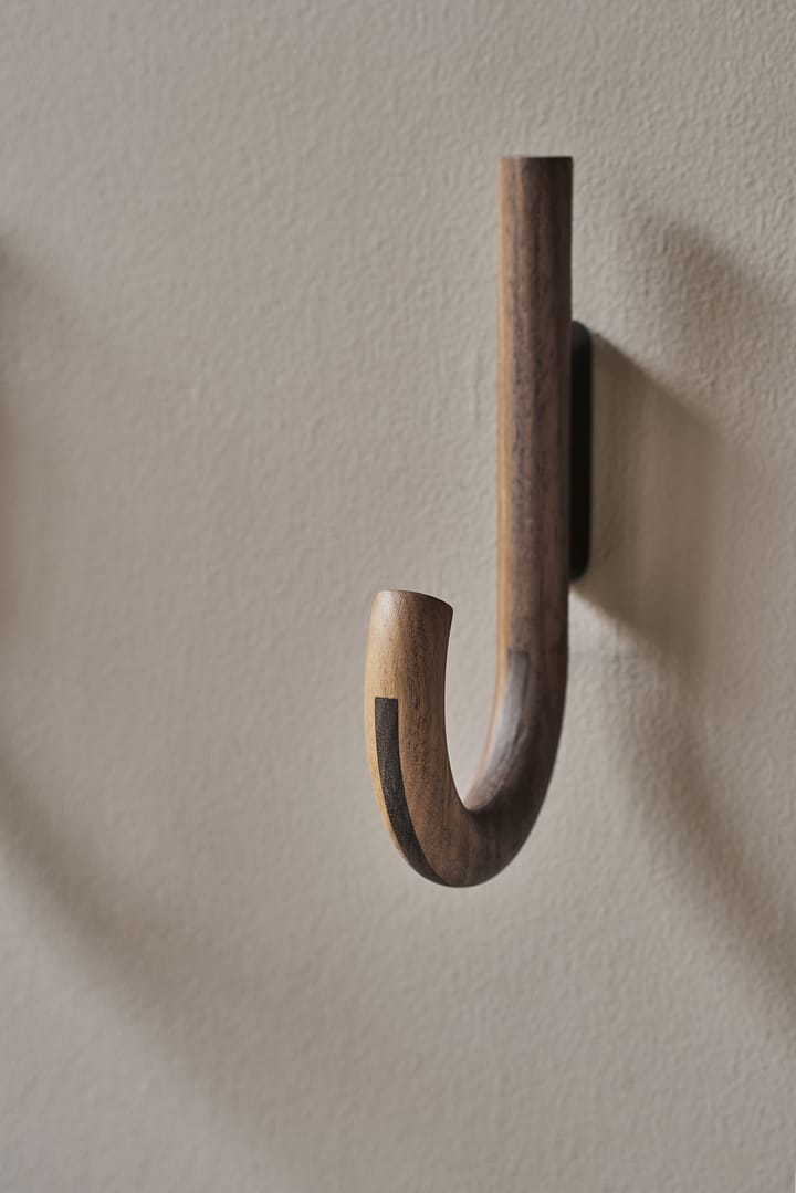 Hook haak 19 cm, Walnoot-zwart Gejst