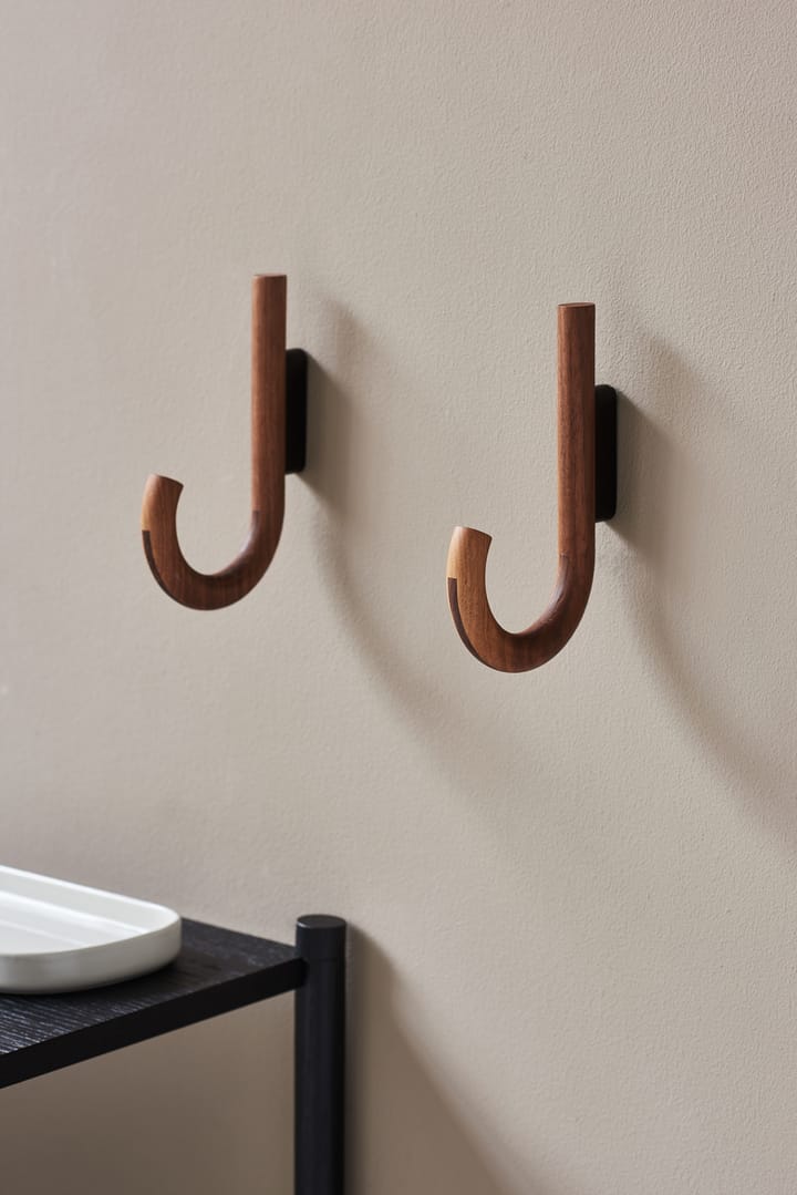 Hook haak 19 cm, Walnoot-zwart Gejst