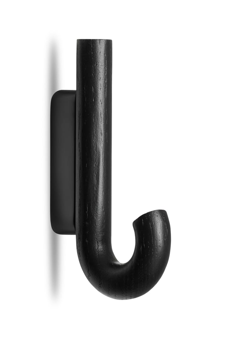 Hook haak mini 13,3 cm, Zwart eikenhout-zwart Gejst