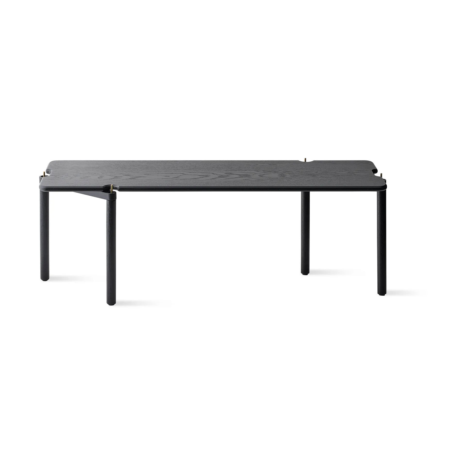 Invi boekenplank 1 plank module 2, Zwarte as Gejst