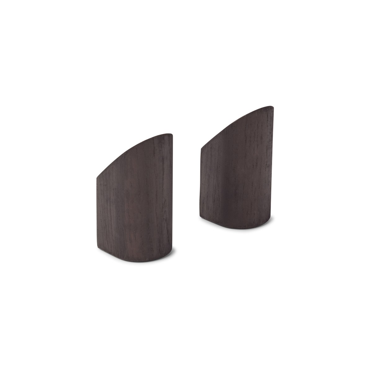 Gejst Kollage hook haak 2-pack Zwart-eikenhout | Scandinavisch Interieur | Haken & hangers | Zwart