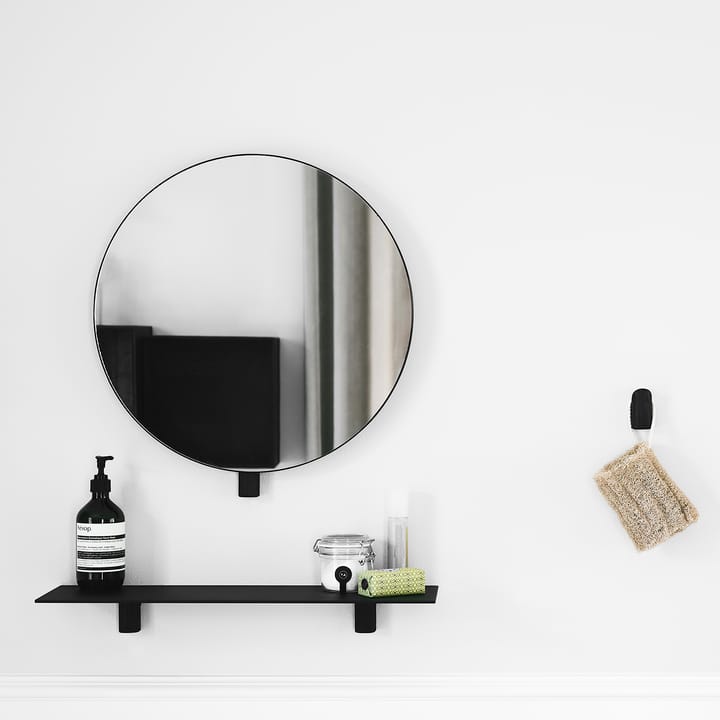 Kollage spiegel Ø50 cm - Zwart - Gejst