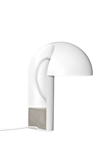 Leery tafellamp 40 cm - Wit - Gejst