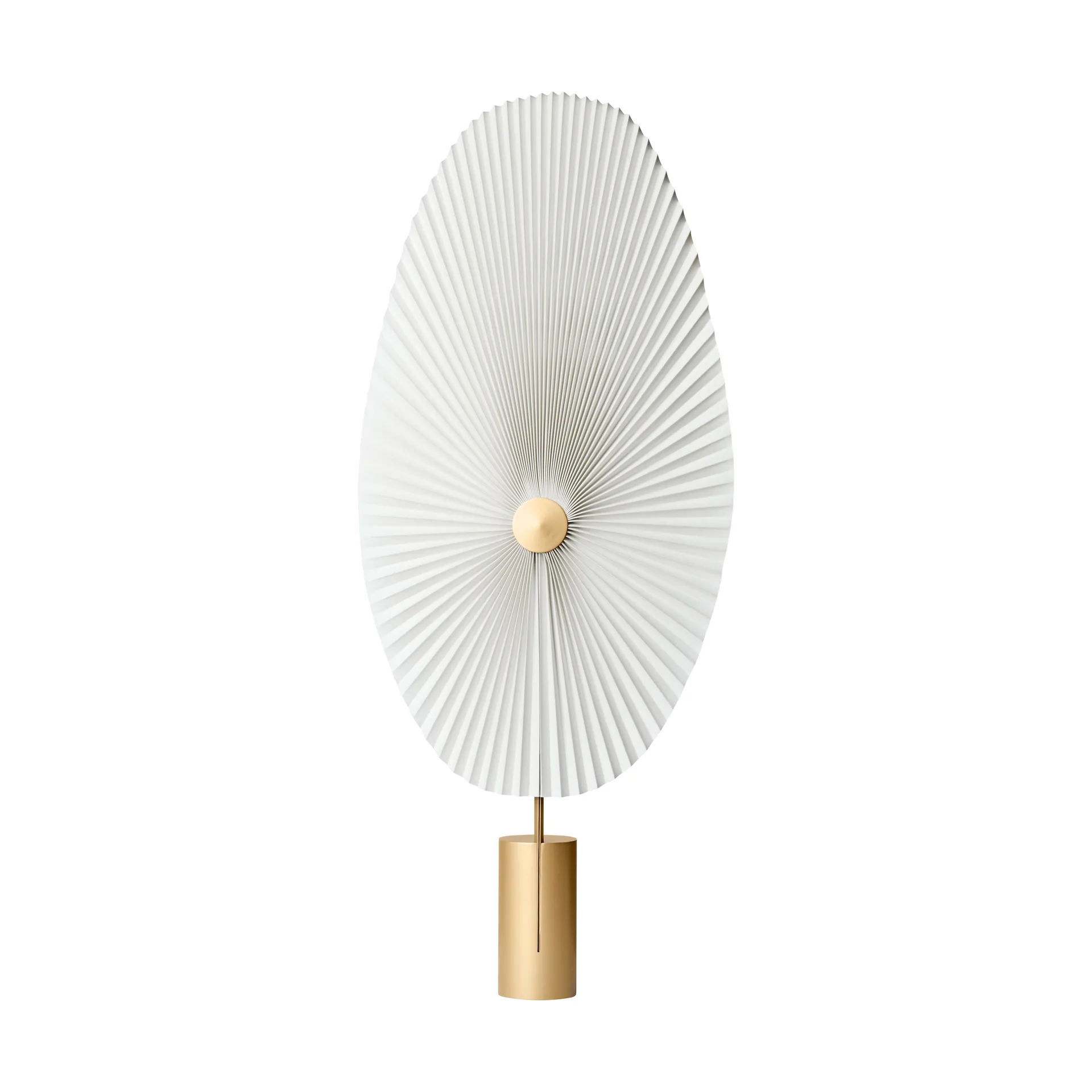 Liris vloerlamp, Brass Gejst