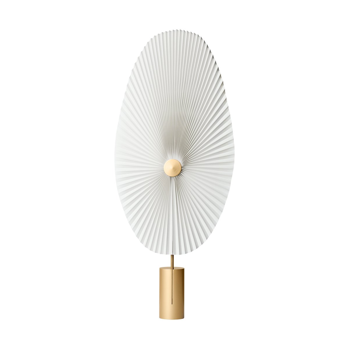 Gejst Liris vloerlamp Brass | Scandinavisch Interieur | Vloerlampen | Goudkleurig