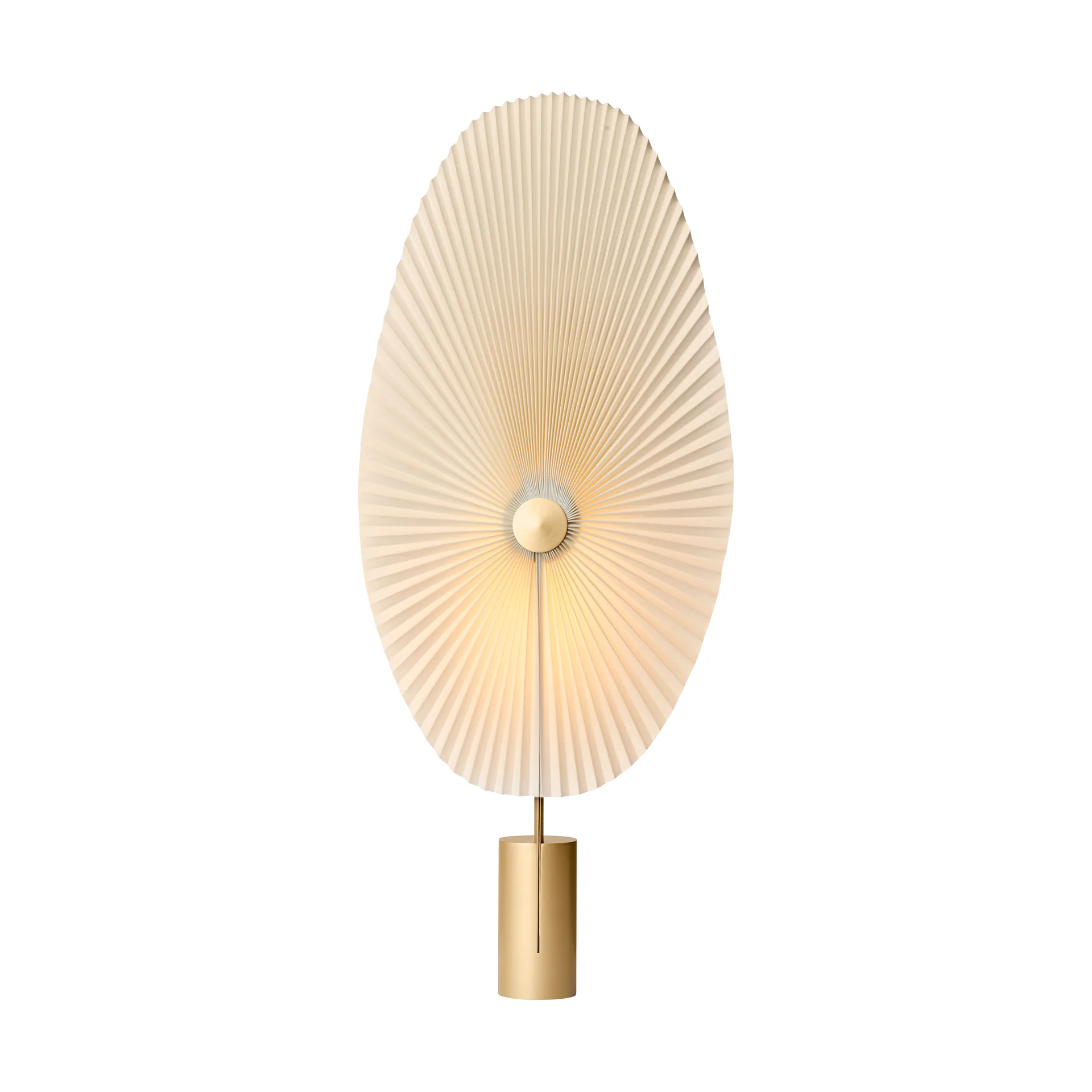 Liris vloerlamp, Brass Gejst