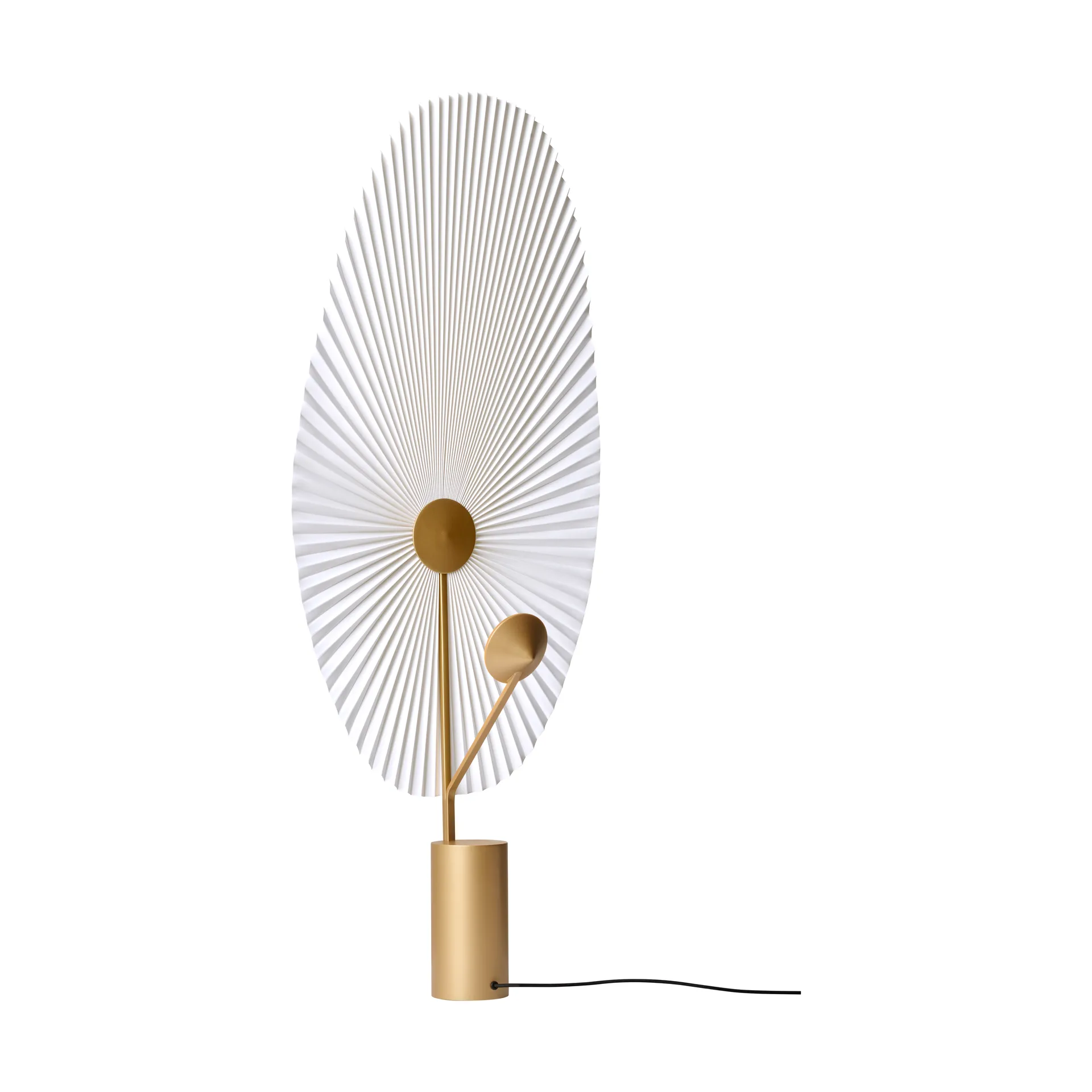 Liris vloerlamp, Brass Gejst