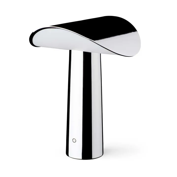 Lium draagbare tafellamp 22,5 cm - Chrome - Gejst