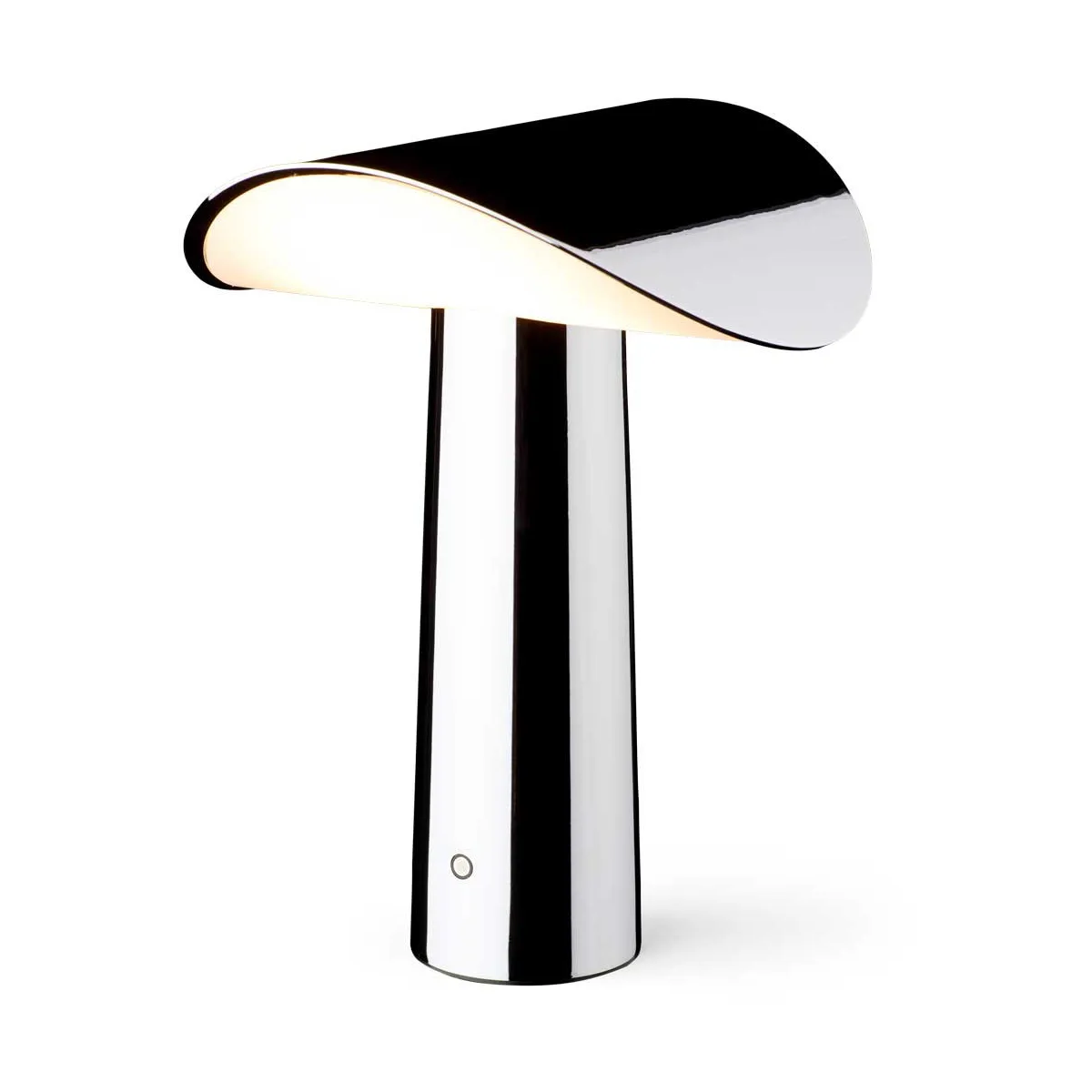 Lium draagbare tafellamp 22,5 cm, Chrome Gejst