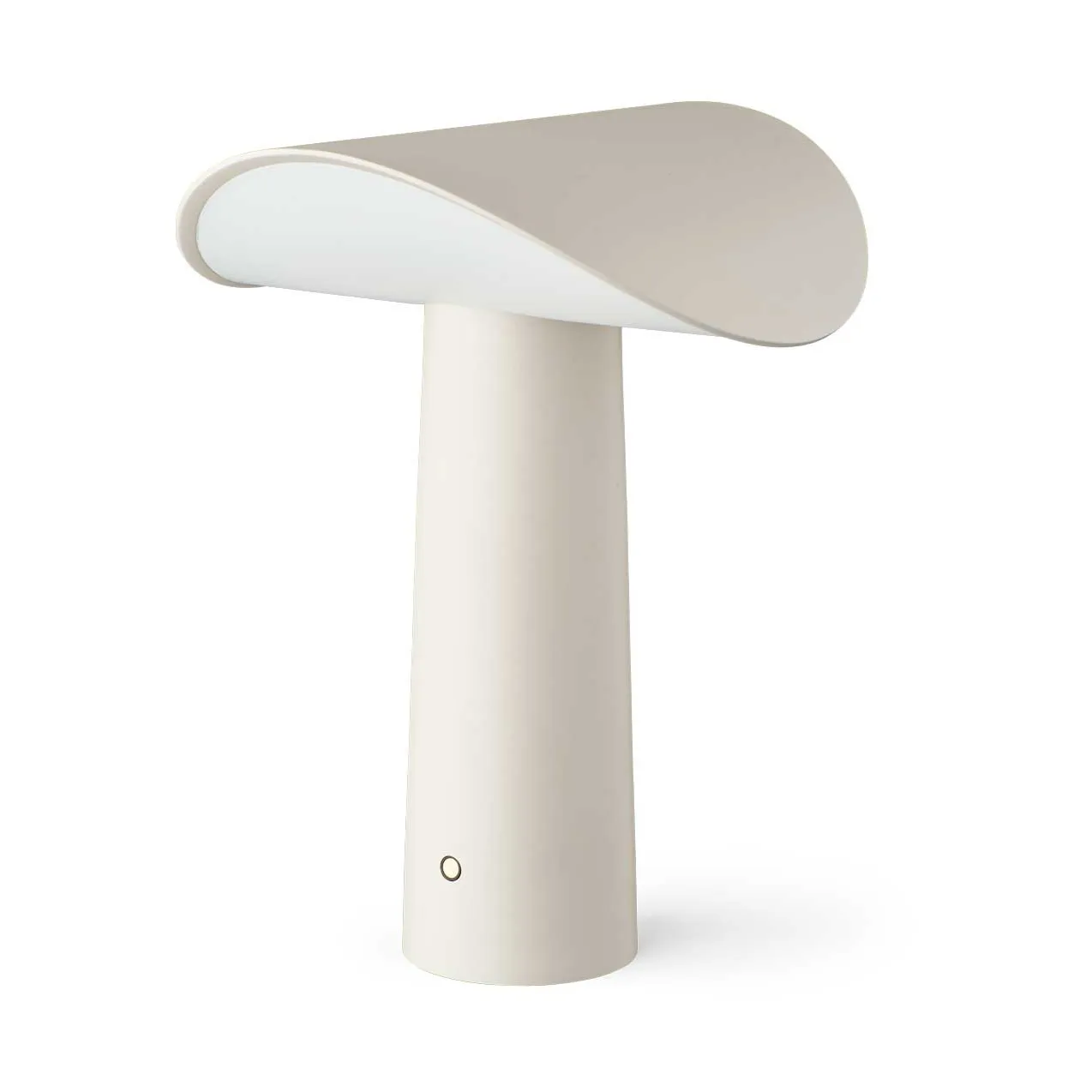 Lium draagbare tafellamp 22,5 cm, Warm grey Gejst