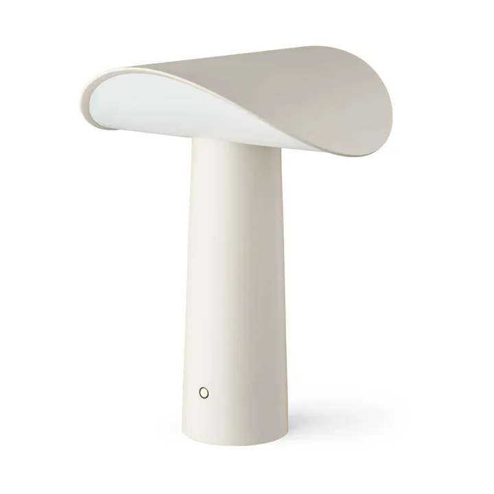 Lium draagbare tafellamp 22,5 cm - Warm grey - Gejst