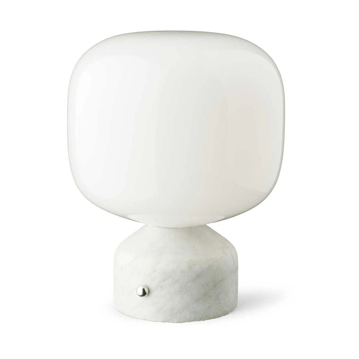 Meemo draagbare tafellamp 23 cm, White marble Gejst