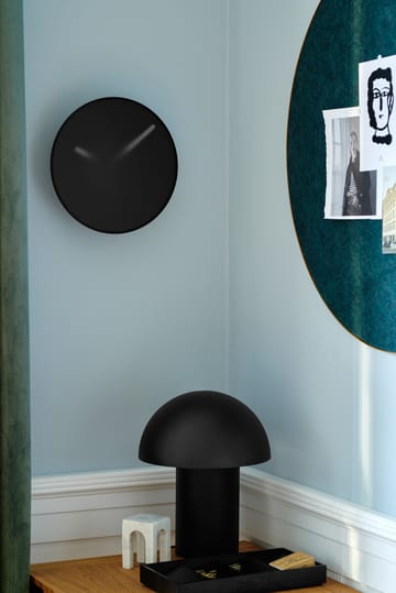 Momentt wandklok Ø30 cm - Zwart - Gejst