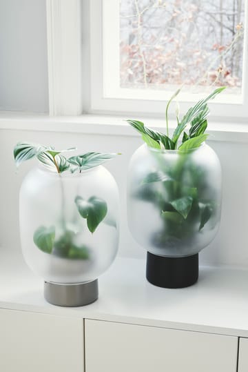 Nebl bloempot mat glas Ø26 cm - Grijs - Gejst
