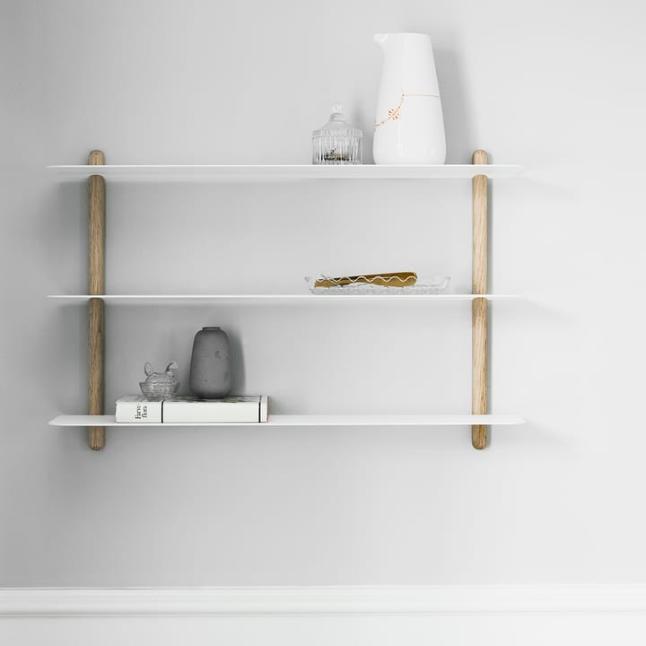 Nivo plank A, Licht eikenhout-wit Gejst
