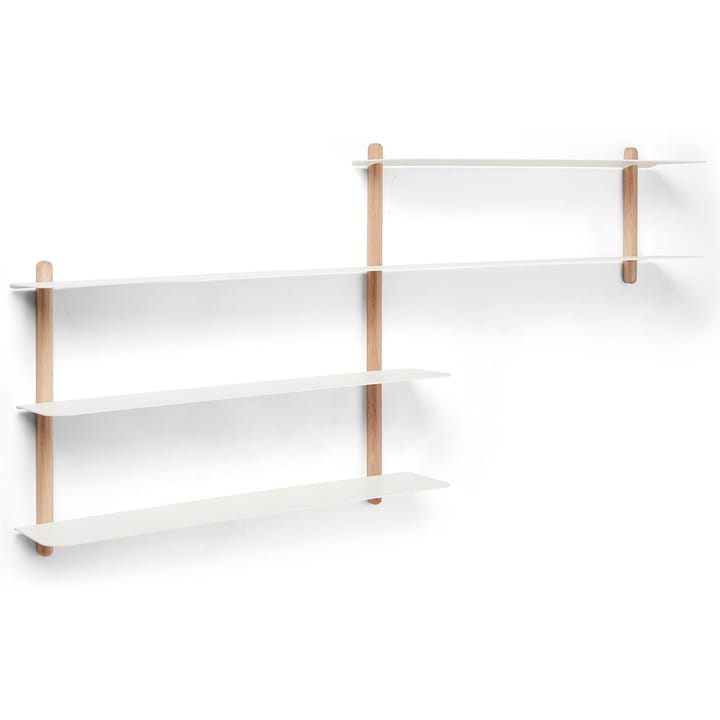 Nivo plank B, Licht eikenhout-wit Gejst