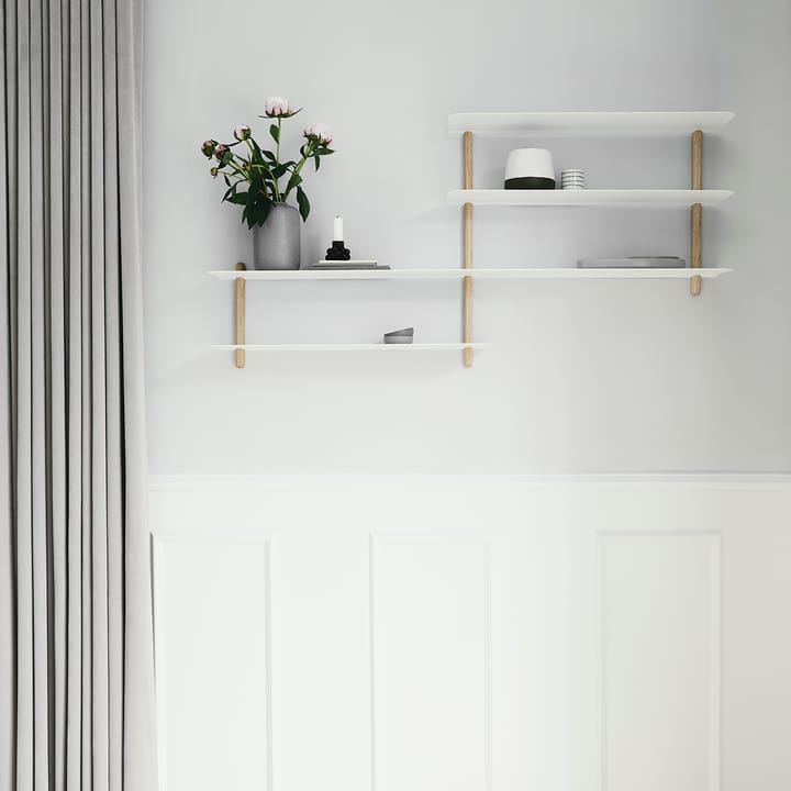 Nivo plank B, Licht eikenhout-wit Gejst