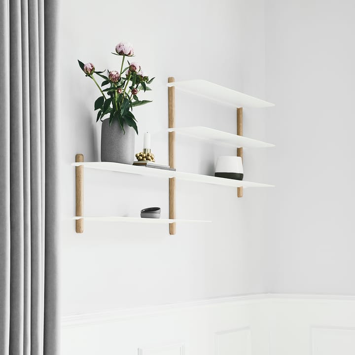 Nivo plank B, Licht eikenhout-wit Gejst