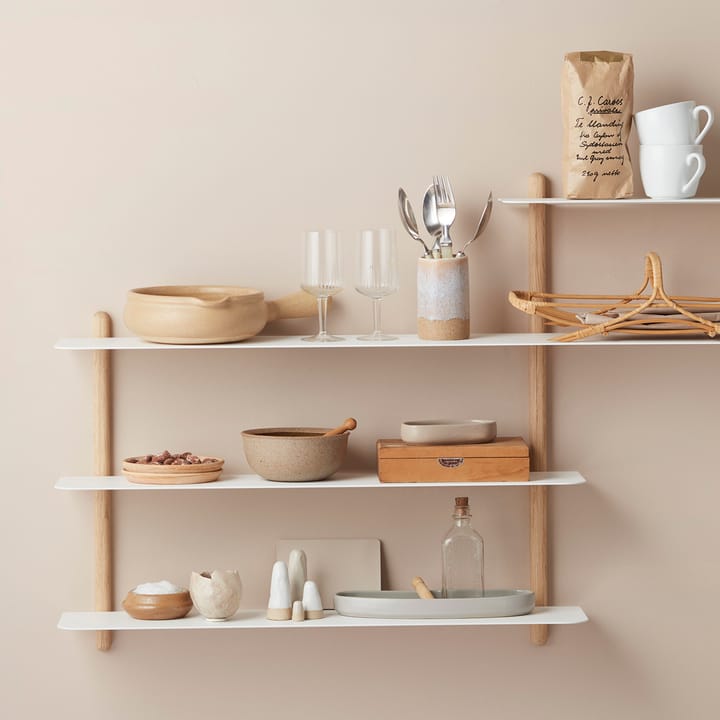 Nivo plank B, Licht eikenhout-wit Gejst