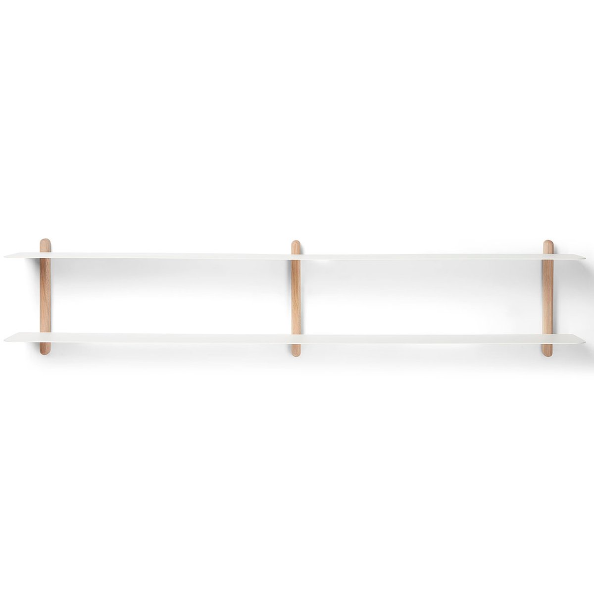 Gejst Nivo plank C Licht eikenhout-wit | Scandinavisch Interieur | Planken & planksystemen | Wit