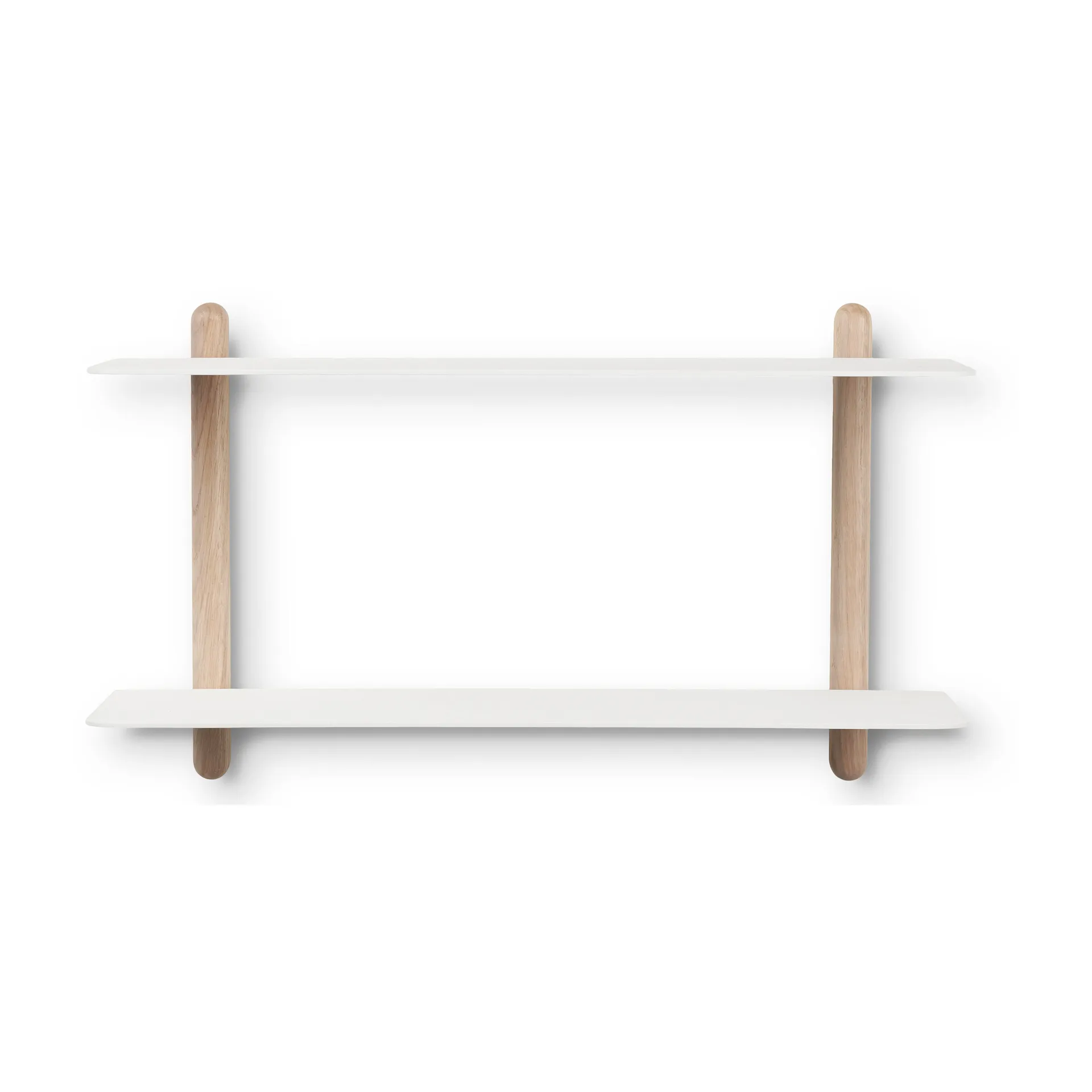 Nivo rek F large, Licht eikenhout-wit Gejst