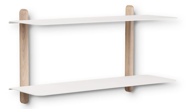 Nivo rek F large, Licht eikenhout-wit Gejst
