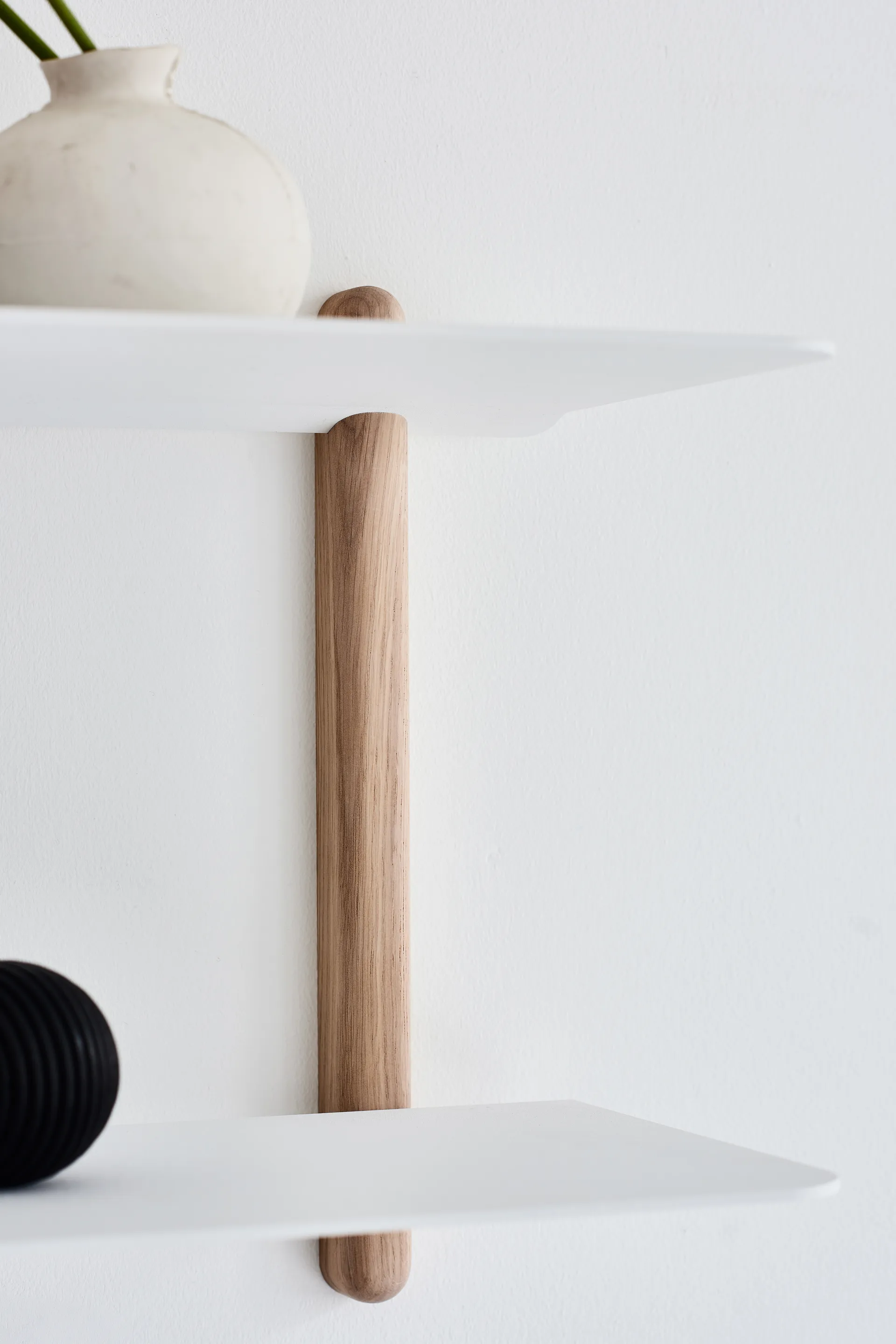 Nivo rek F large, Licht eikenhout-wit Gejst
