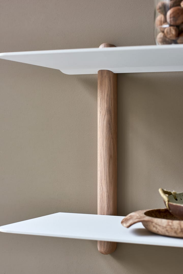 Nivo rek F large, Licht eikenhout-wit Gejst
