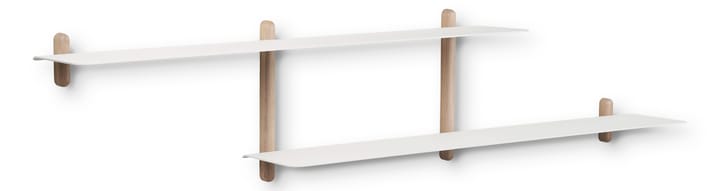 Nivo rek H large, Licht eikenhout-wit Gejst