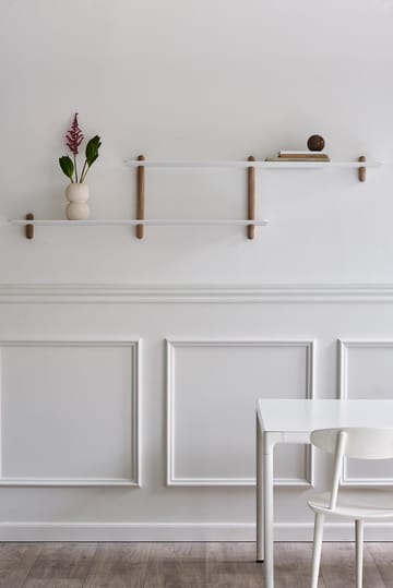 Nivo rek H large - Licht eikenhout-wit - Gejst