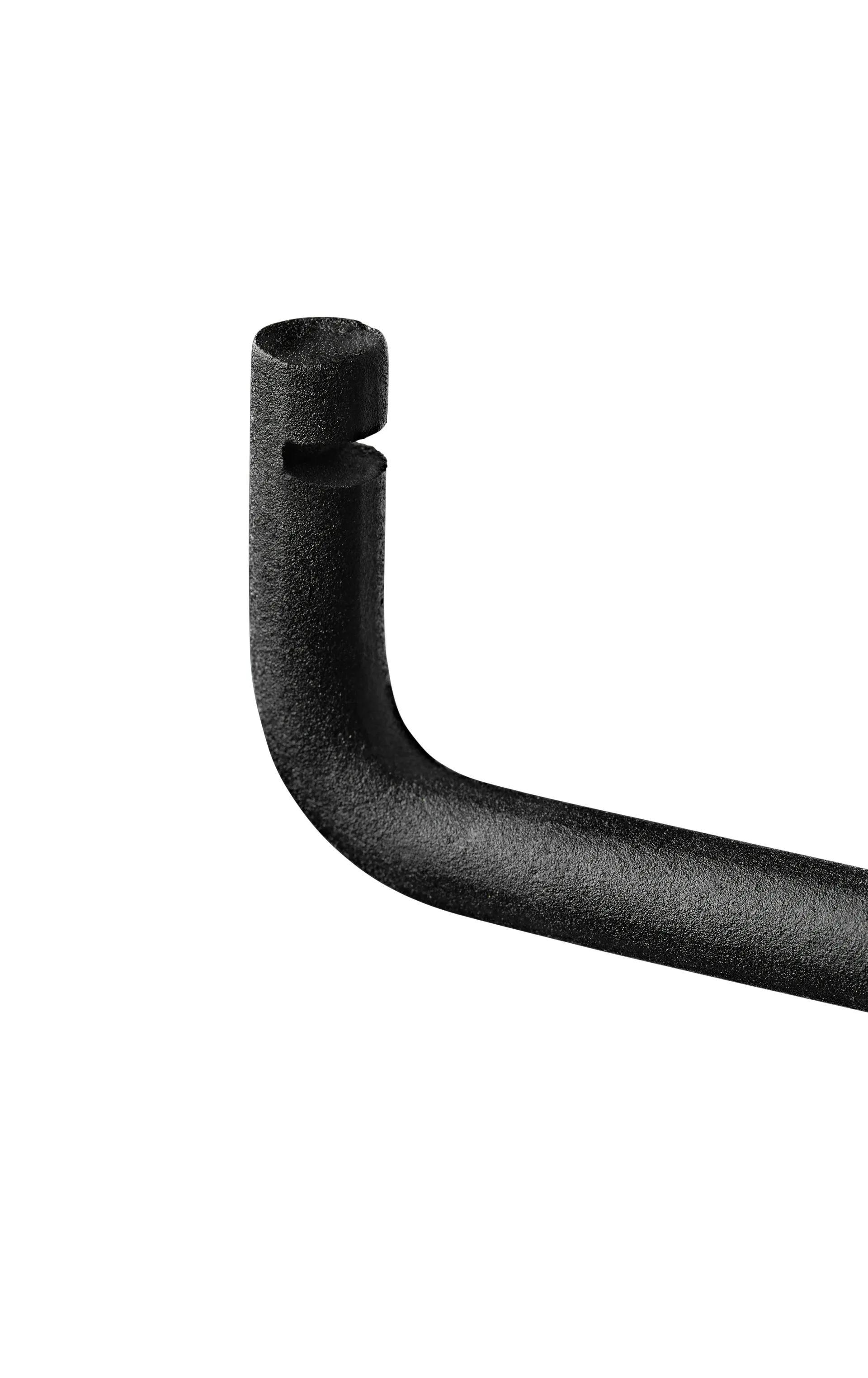 Nivo stang voor rek, Zwart Gejst