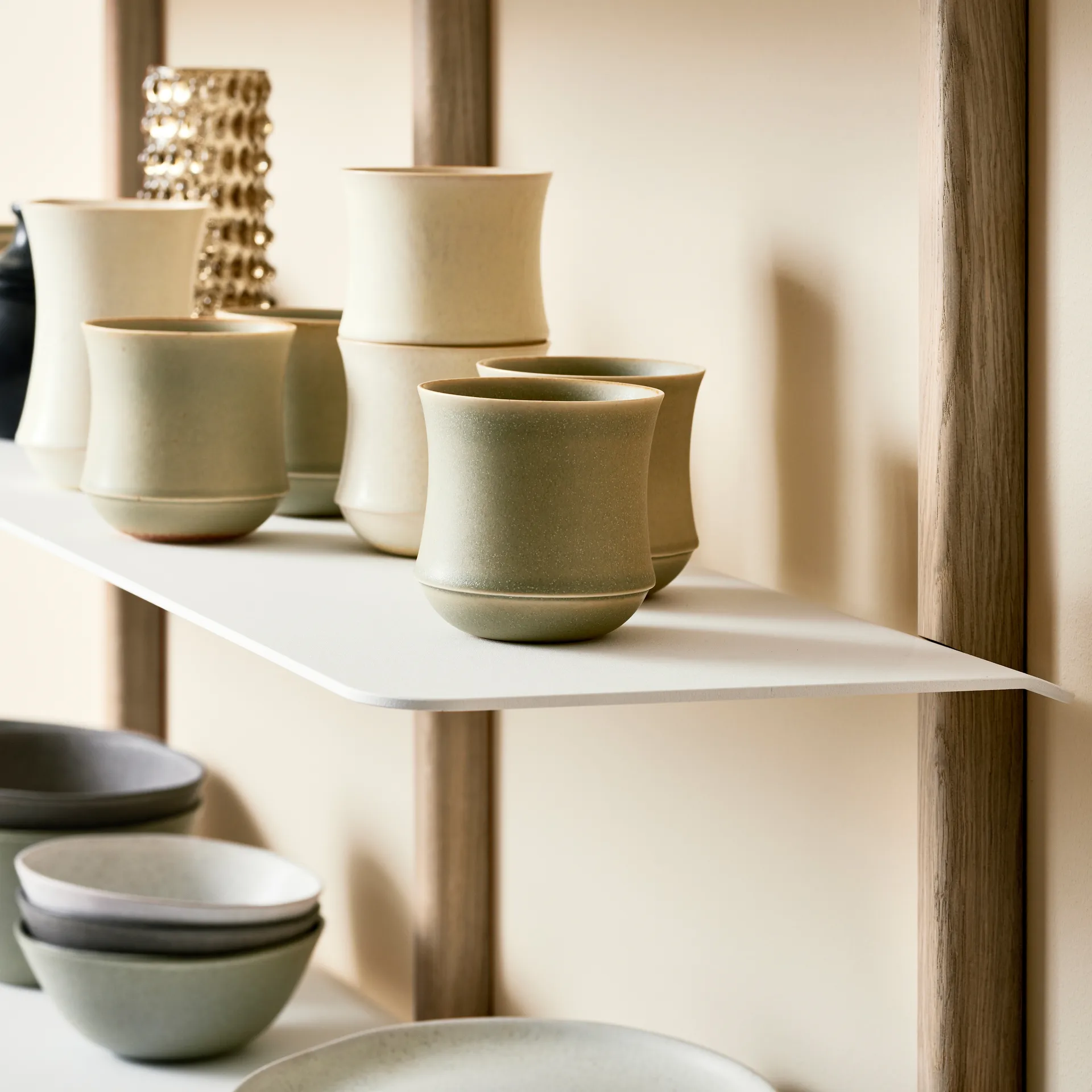 Nivo wandrek D large, Licht eiken-wit Gejst