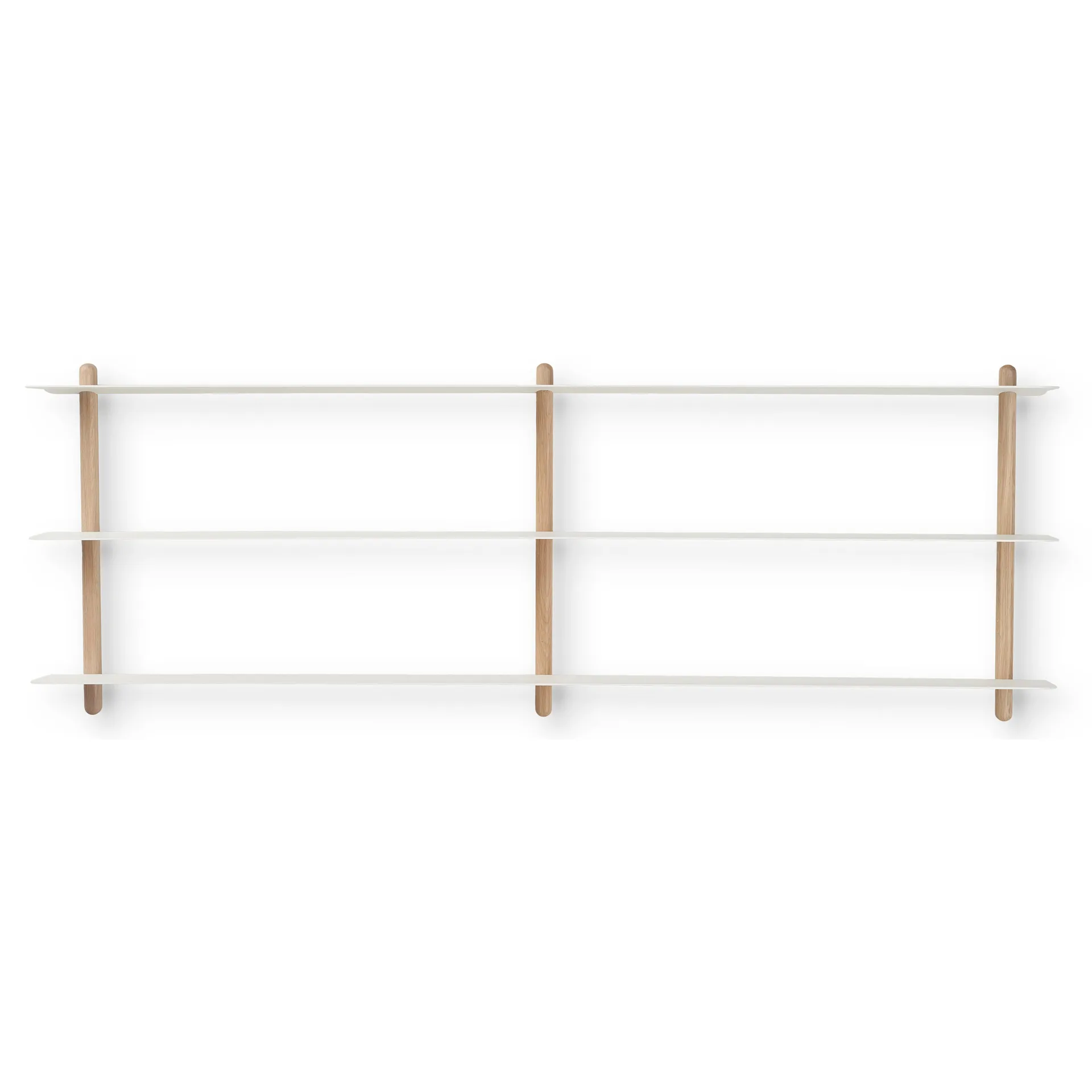Nivo wandrek D, Licht eiken-wit Gejst