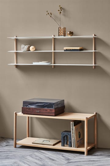 Nivo wandrek D - Licht eiken-wit - Gejst