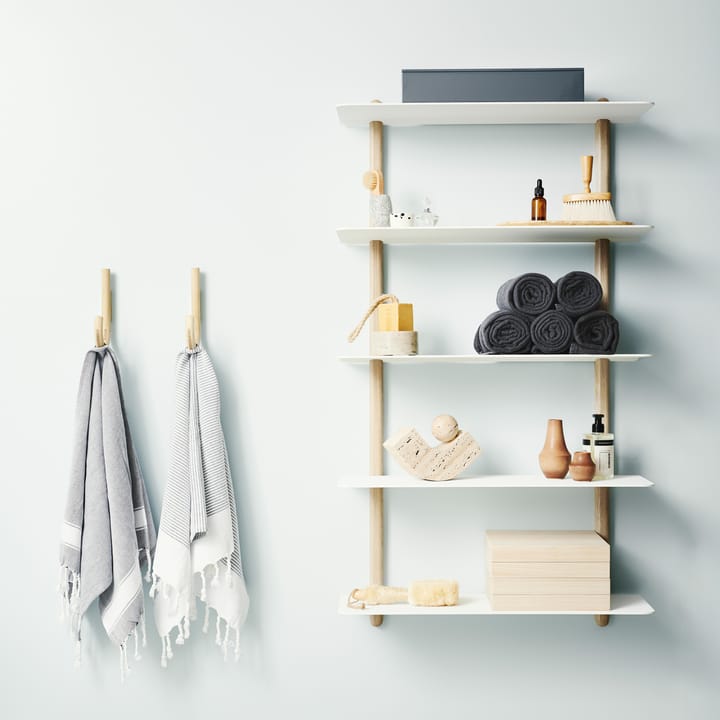 Nivo wandrek E large, Licht eiken-wit Gejst