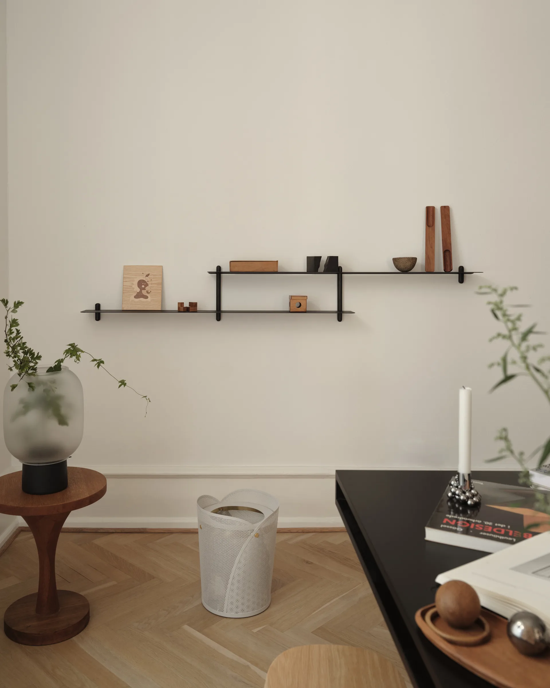 OYA prullenbak 20L, Warm grey Gejst