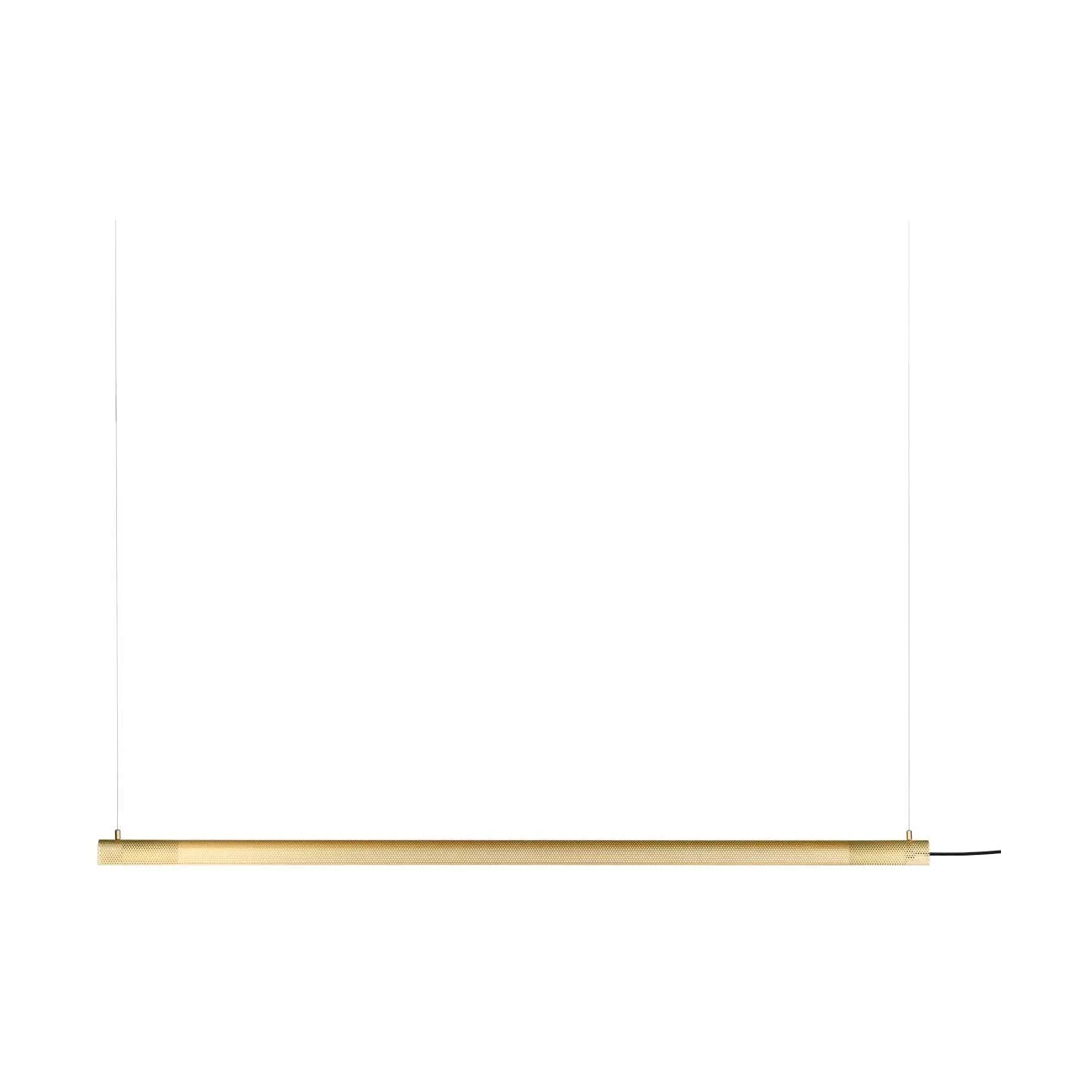 Radent hanglamp long 135 cm, Brass Gejst