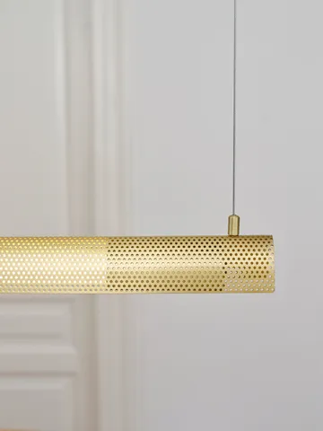 Radent hanglamp long 135 cm - Brass - Gejst
