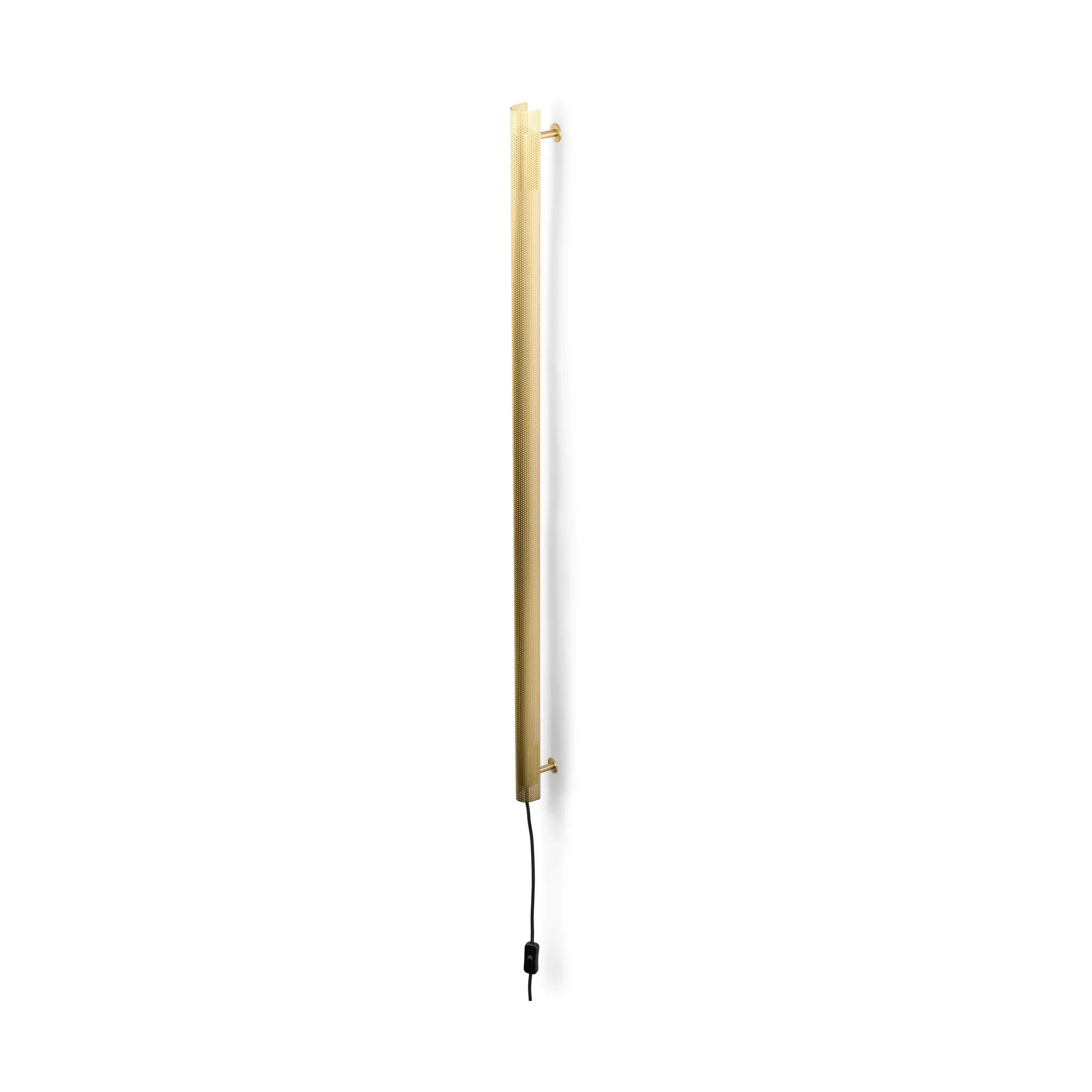 Radent wandlamp long 135 cm, Brass Gejst