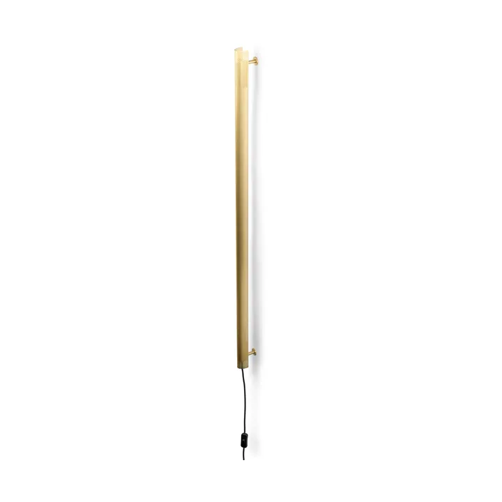 Radent wandlamp long 135 cm - Brass - Gejst
