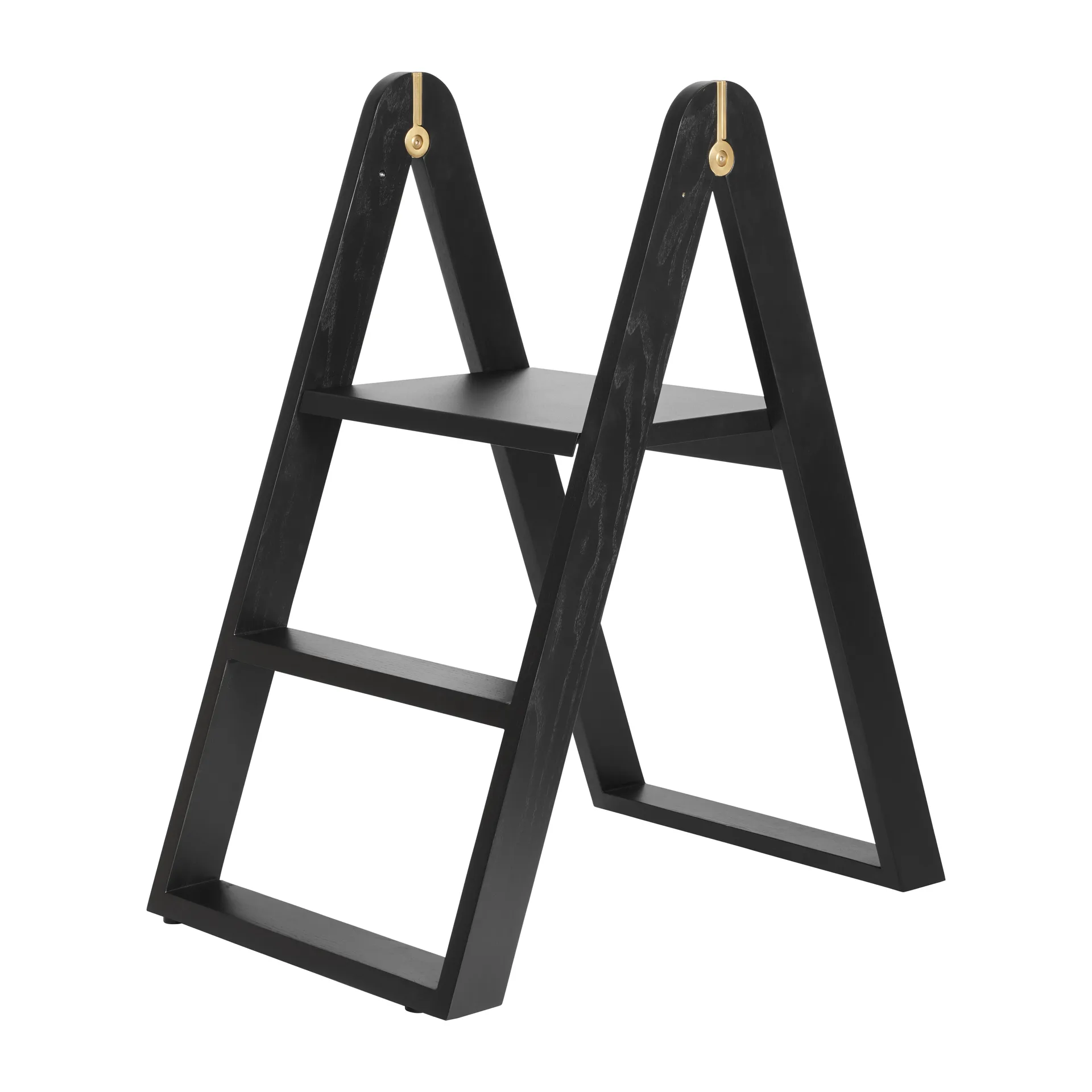 Reech stepladder huishoudtrap, Zwart Gejst