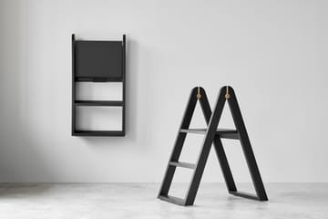 Reech stepladder huishoudtrap - Zwart - Gejst