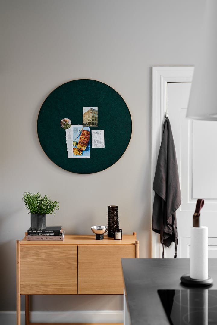 Retell pinboard prikbord Ø80 cm, Groen-messing Gejst