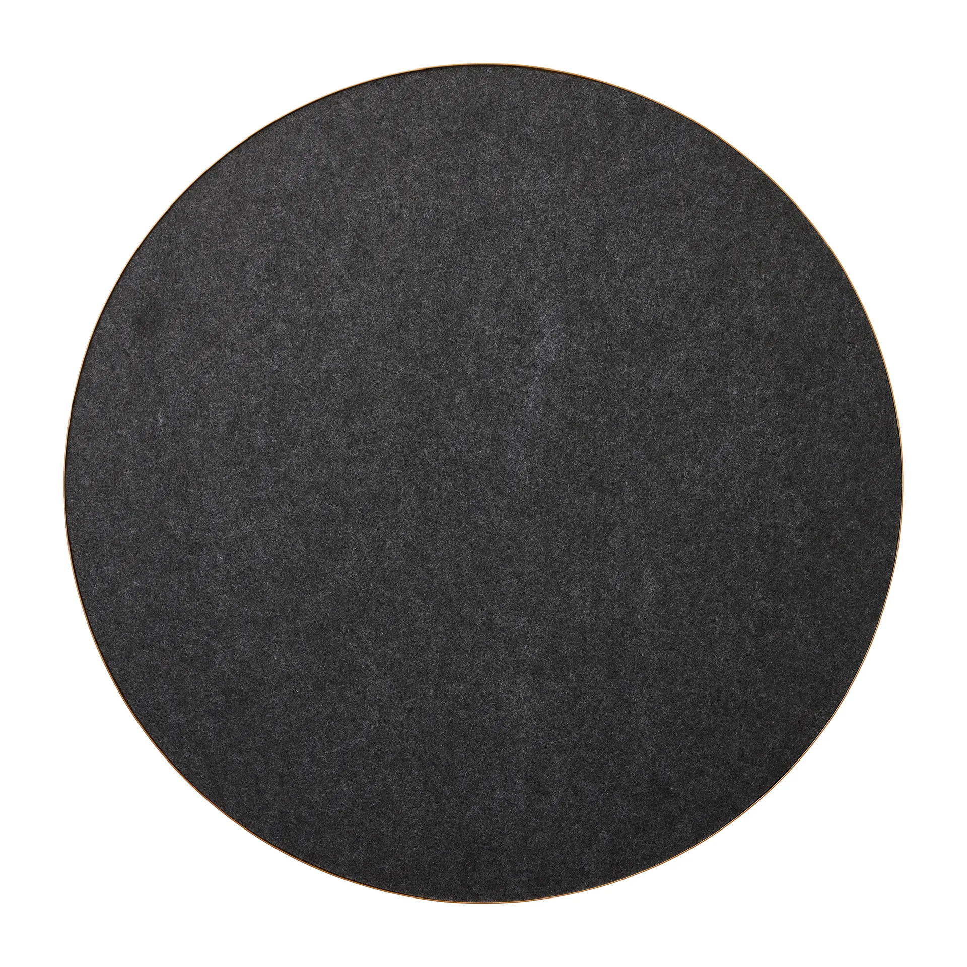 Retell pinboard prikbord Ø80 cm, Zwart-messing Gejst