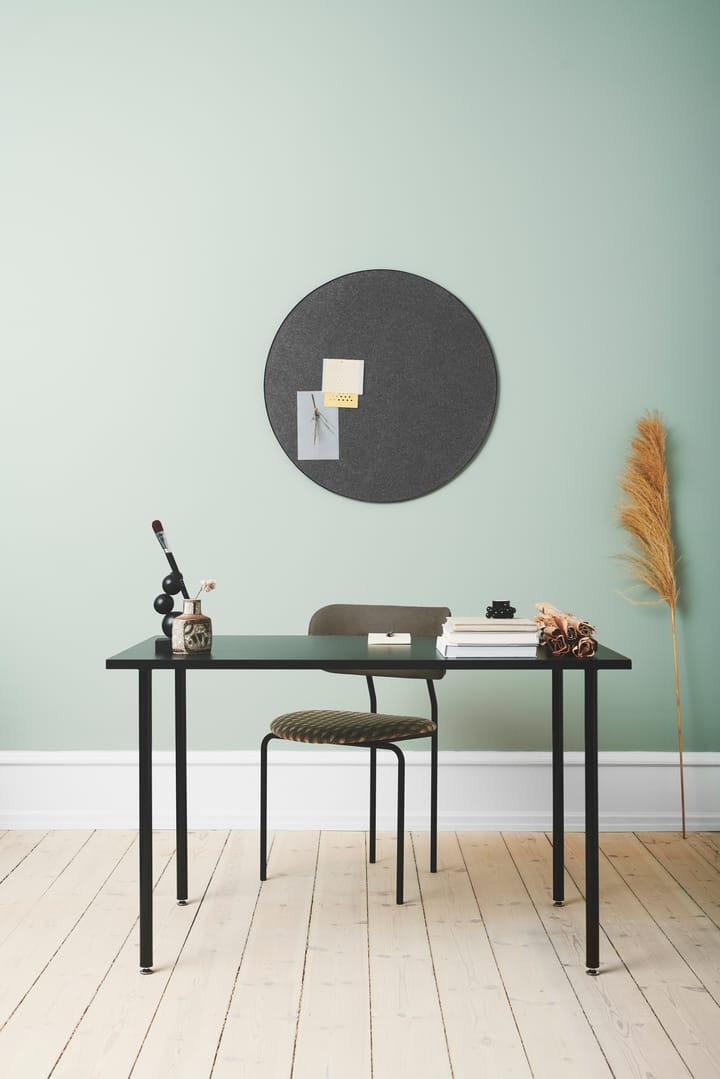 Retell pinboard prikbord Ø80 cm, Zwart Gejst