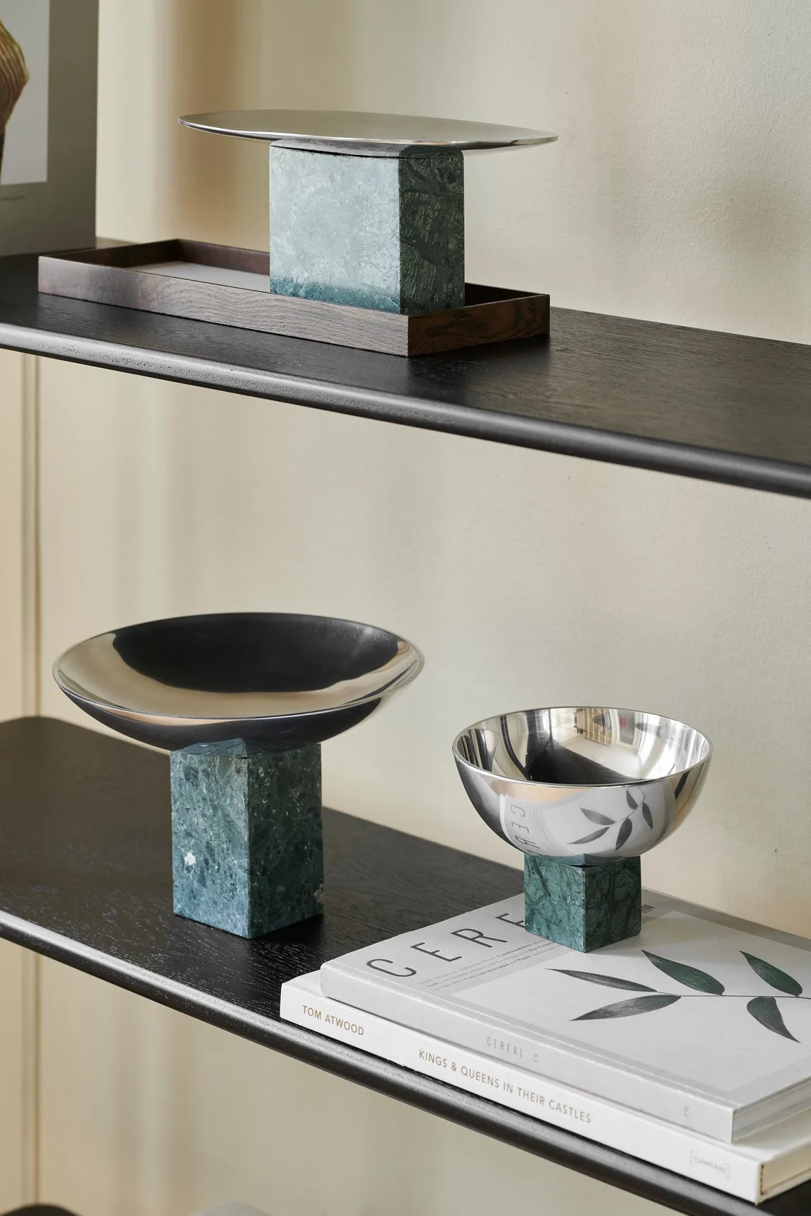 Sapoto schaal medium Ø22 cm, Groen Gejst