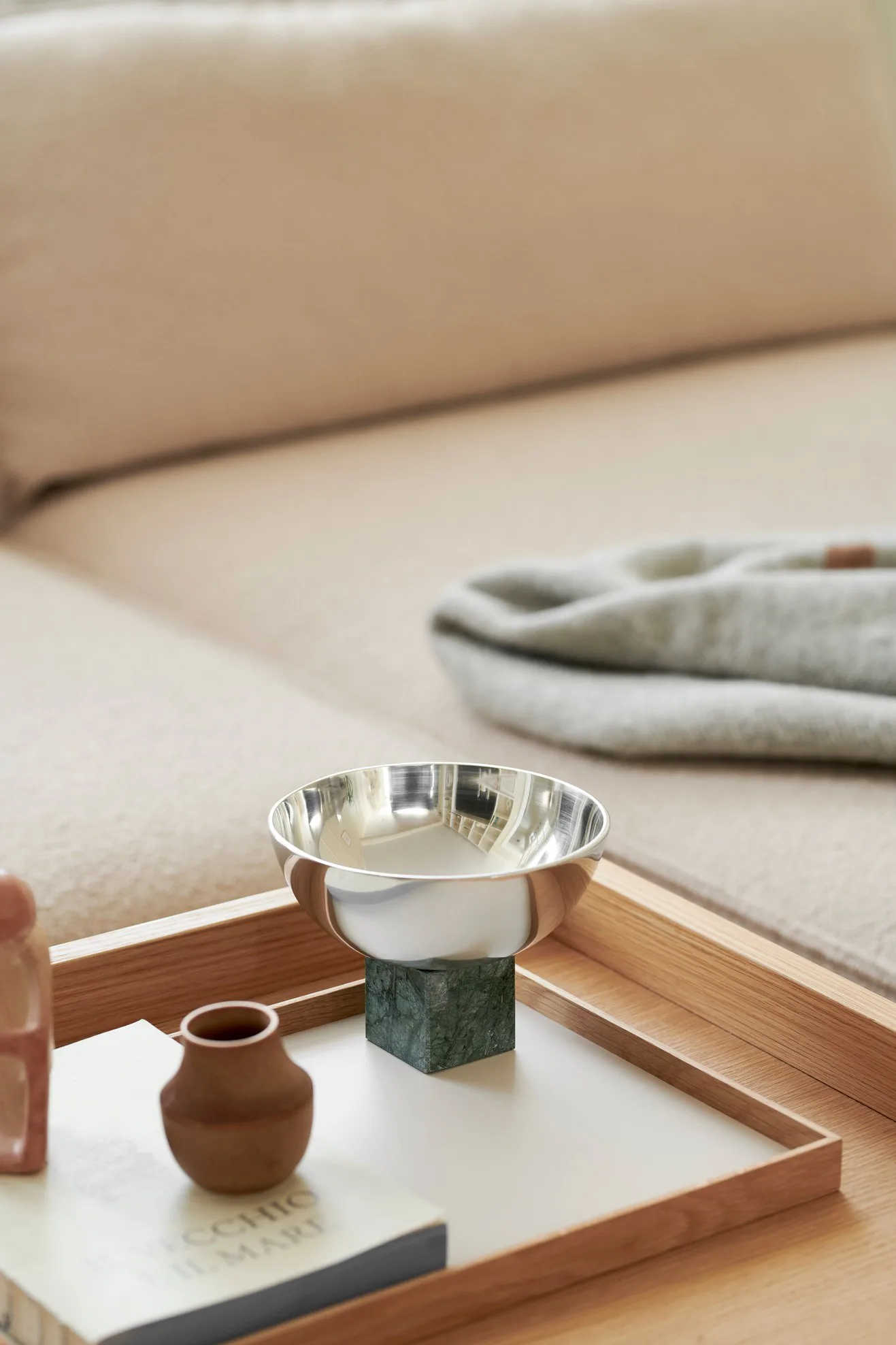 Sapoto schaal small Ø14 cm, Groen Gejst